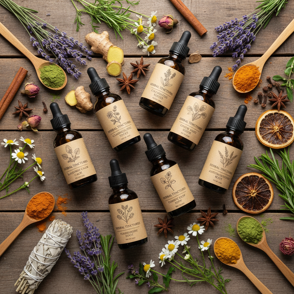 Natural Herbal Tinctures